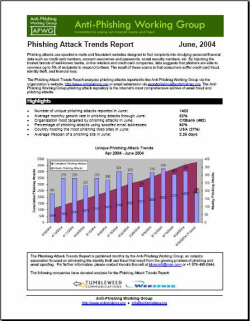 Phishing attack trends report | Bron: Anti-Phishing Working Group