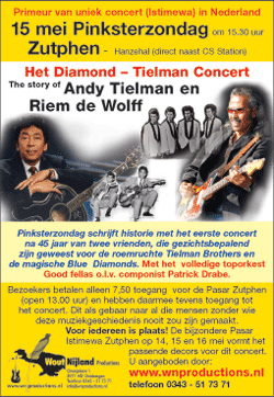 Het Diamond-Tielman concert | Flyer: WN Productions