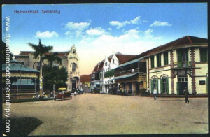 Heerenstraat (Jalan LetJen Suprabto), Semarang, anno 1910