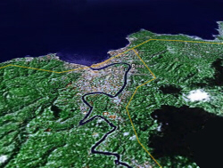 Kota Poso | Foto: Google Earth